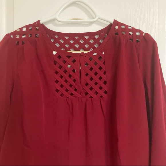 CLEO | Long Sleeve Blouse | Size Medium - Picture 3 of 5